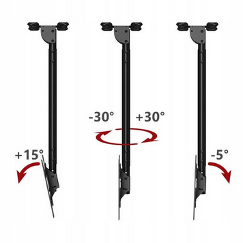 UCHWYT TV 32-70" KU107 WISZACY
