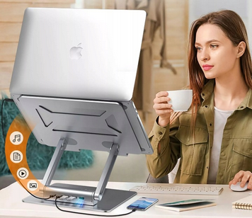 Podstawka pod Laptopa KOPIER Aluminiowa Regulowana