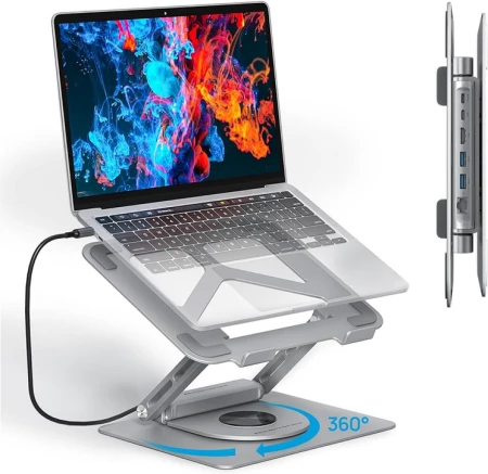 Podstawka pod Laptopa KOPIER Aluminiowa Regulowana