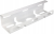 ORGANIZER DO KABLI METALOWY 42cm BIAŁY