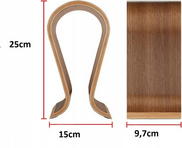 Stojak na Słuchawki KOPIER Drewniany Elegancki design