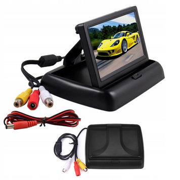 Przejdź do produktu Monitor 4.3" KOPIER Składany do Kamery Cofania