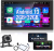 Radio Smochodowe 2DIN + Kamera 12 LED KOPIER Zestaw Android WiFi