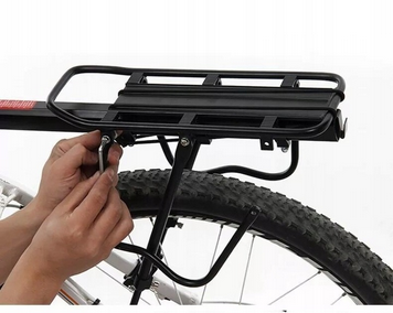 BAGAŻNIK ROWEROWY ALUMINIUM 50KG TYLNY