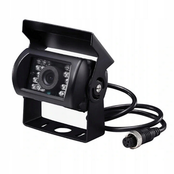Przejdź do produktu Kamera Cofania KOPIER 4 PIN 18 DIOD IR BUS 12V/24V NTSC