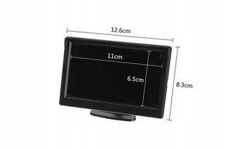 Monitor 5" KOPIER Ekran Samochodowy AHD 1080p