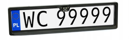 Kamera Cofania KOPIER  w Tablicy Rejestracyjnej 4 led