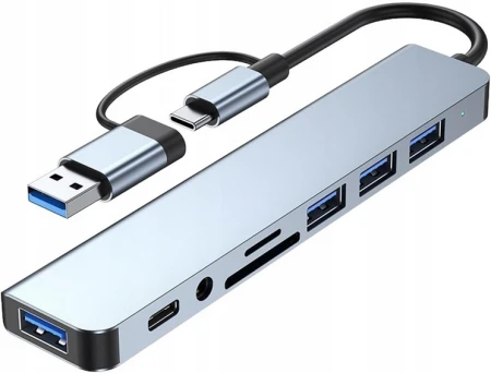 Adapter Przejściówka KOPIER 8w1
