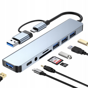 Adapter Przejściówka KOPIER 8w1