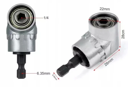 Adapter Kątowy KOPIER 2szt do Wkrętarki
