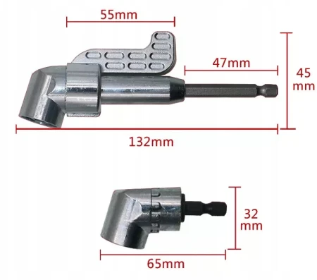 Adapter Kątowy KOPIER 2szt do Wkrętarki