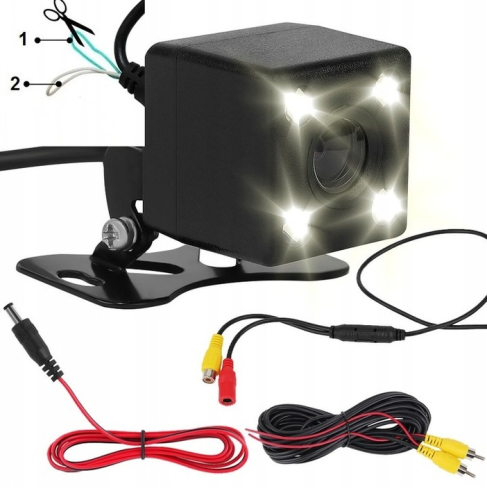 Przejdź do produktu Kamera Cofania Parkowania KOPIER 4 LED Tryb Nocny