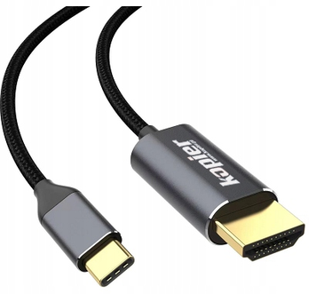 Przejdź do produktu Kabel KOPIER USB-C HDMI Przejściówka Adapter