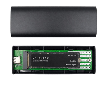 Obudowa Dysku KOPIER M.2 SSD NVMe/SATA USB-C 3.2 10Gbps do 8TB Dual-Protocol