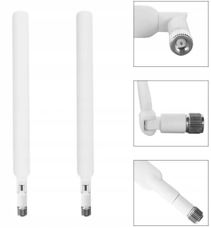 Antena LTE KOPIER 2szt. Router Białe