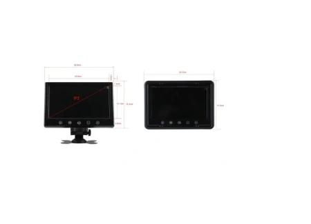 Monitor 9" do 4 kamer cofania