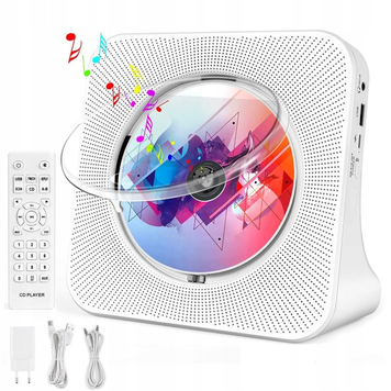 Przejdź do produktu Odtwarzacz Przenośny CD KOPIER Głośnik Bluetooth Radio + Pilot