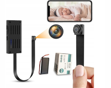 Mini Kamera Szpiegowska KOPIER Full HD Wi-Fi z Detekcją Ruchu