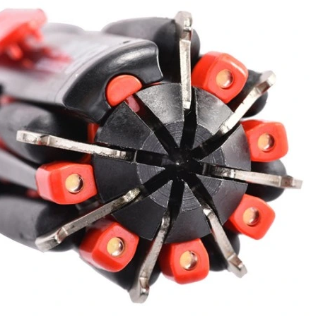 Śrubokręt Składany + Latarka KOPIER 8w1 Multitool