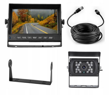 Monitor  7''+Kamera BUS+Kabel 4PIN 15m KOPIER