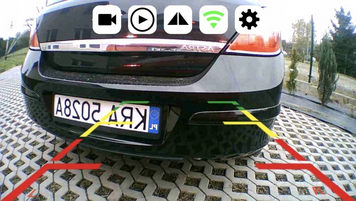 Kamera Cofania KOPIER MINI WIFI-Bezprzewodowa