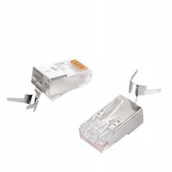 Przejdź do produktu Wtyczka RJ45 KOPIER Ethernet 8P/8C Cat.7 FTP 1szt