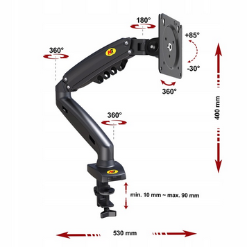 PODSTAWKA POD MONITOR KP104 F80