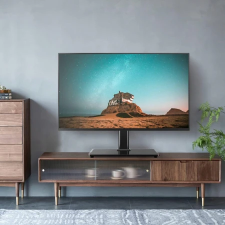 Uniwersalny Stojak na Telewizor KOPIER Czarny Regulowany