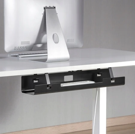 Organizer na Kable Pod Biurko KOPIER Biała Półka 60cm
