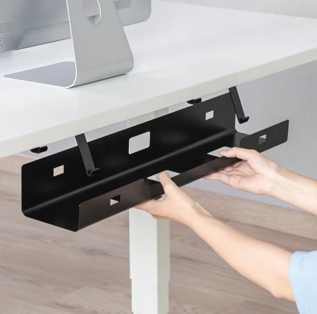Organizer na Kable Pod Biurko KOPIER Biała Półka 60cm
