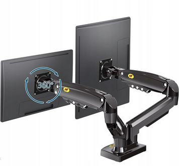 Przejdź do produktu Uchwyt Biurkowy Regulowany na 2 monitory NB F160
