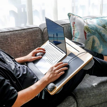 Stolik podstawka bambusowa pod laptopa