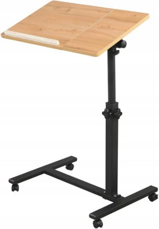 Stolik KOPIER pod Laptopa Rzutnik Biurko na Kółkach
