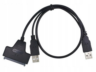 ADAPTER SATA 2x USB KABELEK