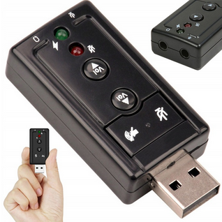 KARTA DZWIĘKOWA 7,1 USB