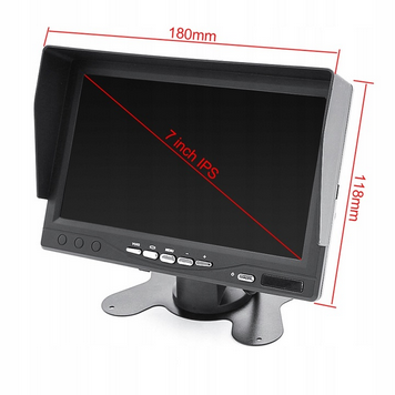Monitor do Pojazdu KOPIER + Kamera
