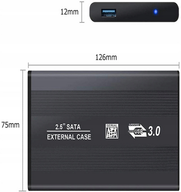 OBUDOWA USB 3.0 HDD 2,5