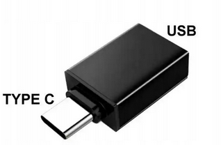 ADAPTER TYPE-C OTG USB 3.0 BLACK