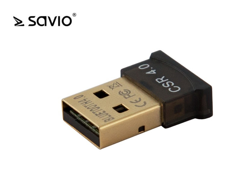 Adapter komputerowy USB Nano Bluetooth 4.0, 3Mb/s, zasięg 50m, BT-040