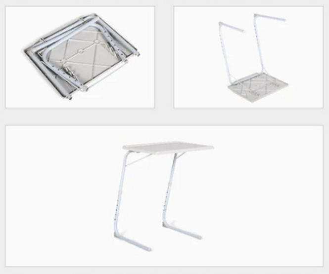 Stolik pod Laptopa KOPIER Składany Aluminium