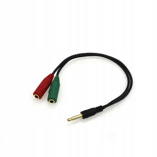 KABEL AUDIO JACK 3,5mm 2x1