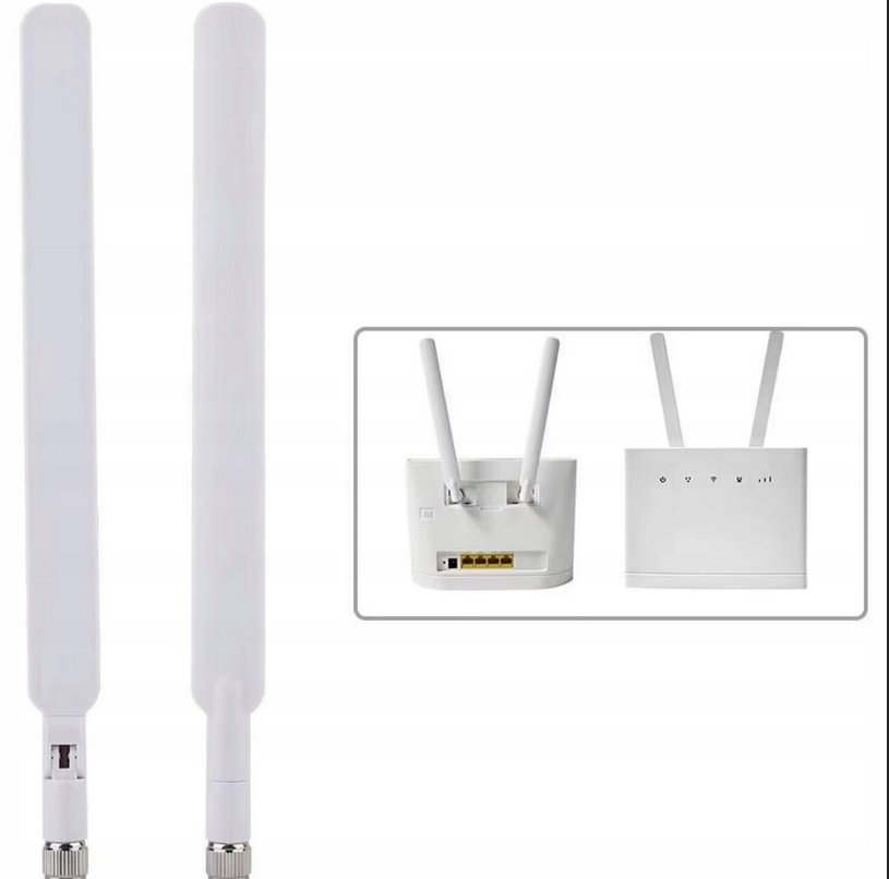 Antena  4G LTE bat do routera  wejscie SMA biała 1szt.