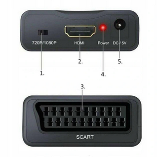 ADAPTER SCART-HDMI BOX