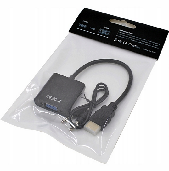 ADAPTER HDMI-VGA+AUDIO