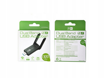 KARTA SIECIOWA USB DUAL WIFI5 AC