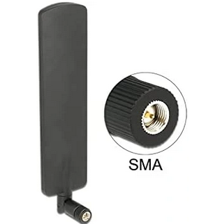 ANTENA 4G PALETKA SMA 17CM CZARNA