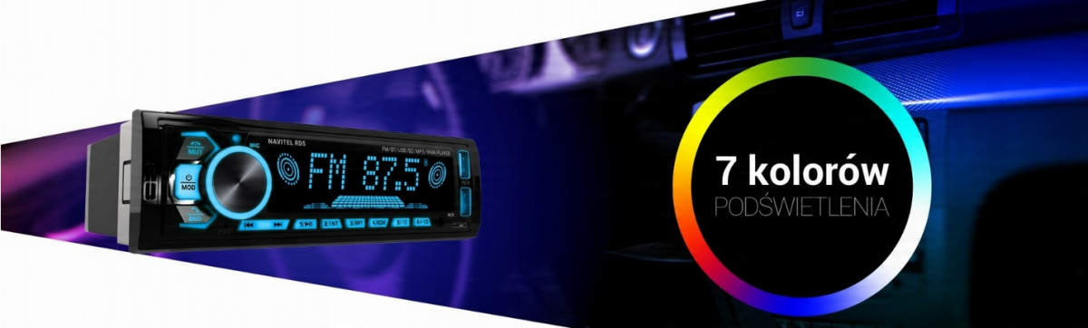 Radio do Samochodu MP3 KOPIER 1DIN BT,FM