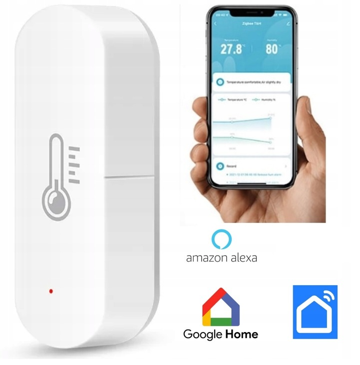 Inteligentny Higrometr KOPIER Termometr WiFi