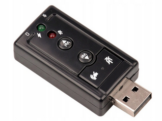 KARTA DZWIĘKOWA 7,1 USB