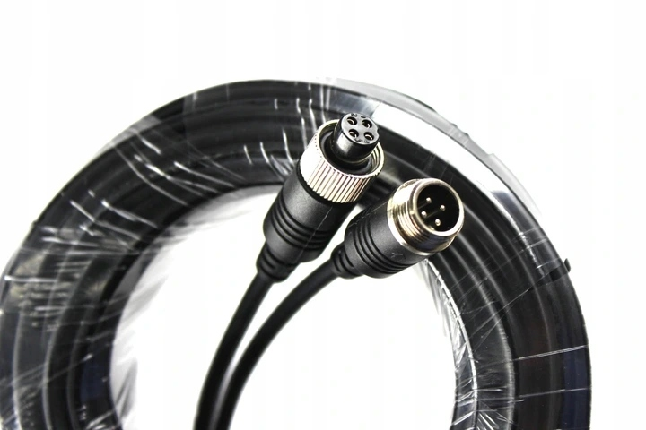 Kabel KOPIER do Wideorejestratora Kamery Cofania Przedłużacz Złączka 4 PIN 10M